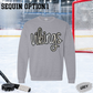 ViKiNGS SEQUiN CREWNECK