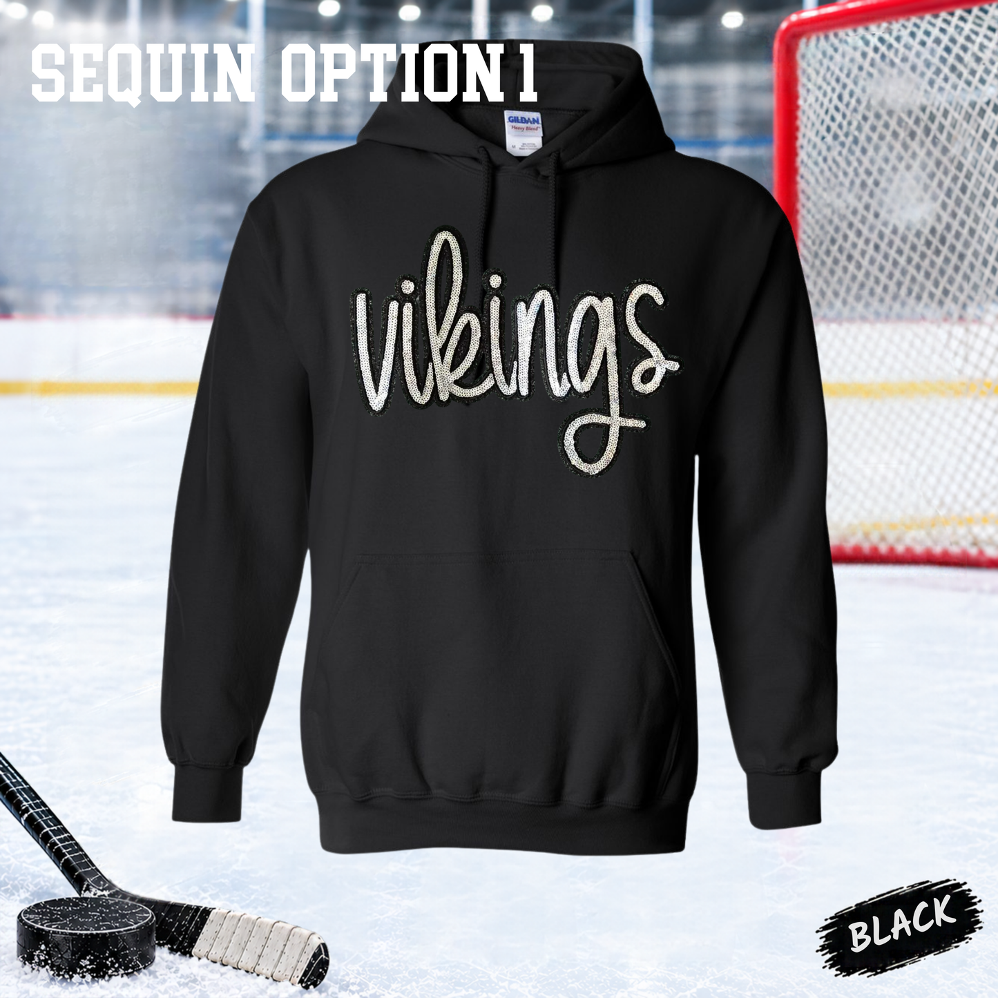 ViKiNGS SEQUiNS H00DiE