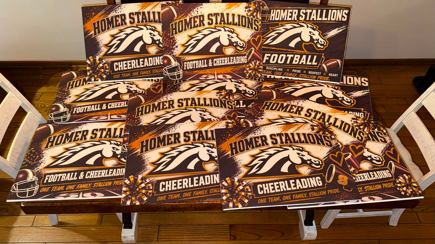 STALLi0N YARD SiGN